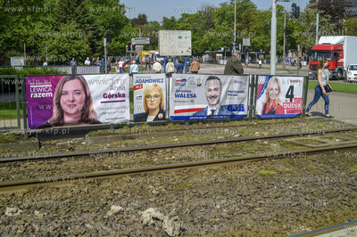 Reklamy wyborcze kandydatów do Parlamentu Europejskiego...