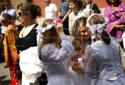 Gdansk. Sw. Bozego Ciala. Nz procesja ulicami starowki.
11.06.2009
fot....
