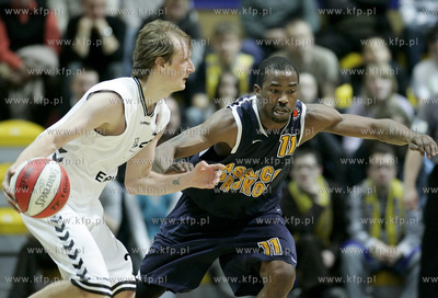 Gdynia. Polska Liga Koszykowki. Drugi mecz cwiercfinalowy...