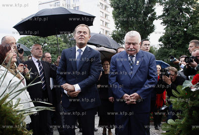 Gdansk. Byly prezydent RP, przywodca strajku w Stoczni...