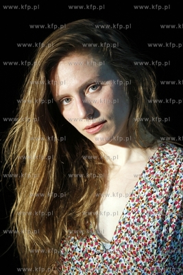 Scena Malarnia w Teatrze Wybrzeze w Gdansku. Proba...