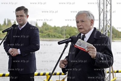 Wizyta Jaroslawa Kaczynskiego w Gdansku Nowym Porcie.
11.05.2014
fot....