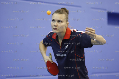 Tenisistka stolowa Katarzyna Grzybowska.
17.11.2014
fot....