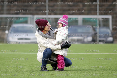 Gdansk. Boisko przy ul. Traugutta.  Noworoczny mecz...