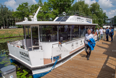Nowy Dwór Gdański. Uroczyste otwarcie nowej przystani...