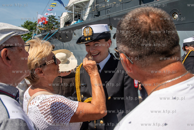 Gdynia, ORP Błyskawica. Promocja na pierwszy stopień...