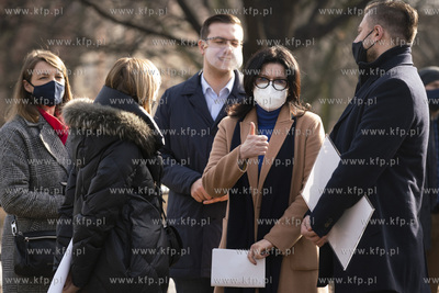 Al. Zwycięstwa w Gdańsku. Konferencja prasowa dot....