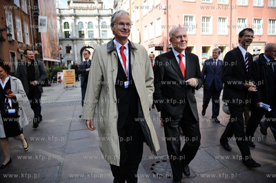 Gdansk. Wizyta Komitetu Stalych Przedstawicieli  przy...