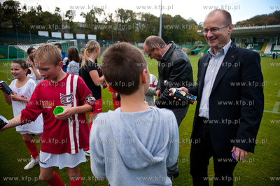 Gdansk. Stadion MOSiR przy ul. Traugutta. Akcja Polska...