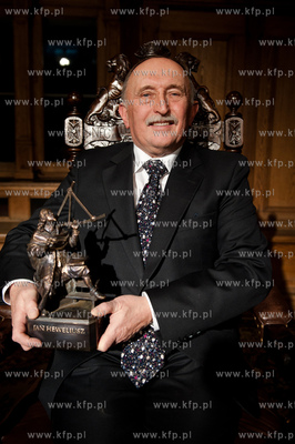 Gdansk. Ratusz Staromiejski. Uroczystosc wreczenia...