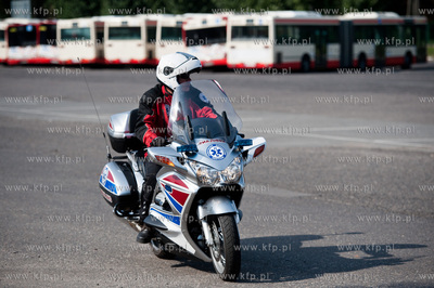 Gdansk. Teren bazy autobusowej ZKM przy ul. Hallera....