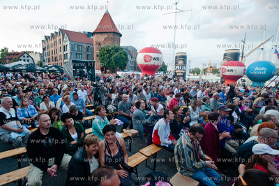 Gdansk. Targ Rybny. Baltic Sail Gdansk 2013. Szantowy...