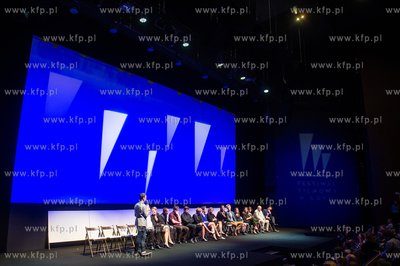 Gdynia. Teatr Muzyczny. Festiwal Filmow w Gdyni. Spotkanie...