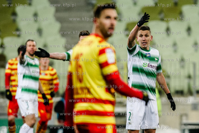 Stadion Energa Gdańsk.  Mecz XXI Kolejki Lotto Ekstraklasy...