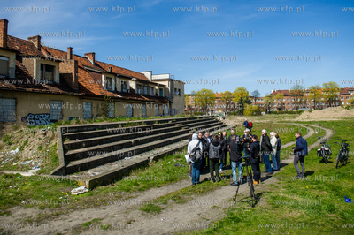 Gdańsk. Wrzeszcz. Tereny dawnego klubu sportowego...