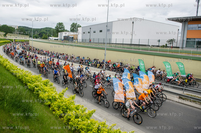 Gdańsk. Droga Zielona. Wielki Przejazd Rowerowy. 
11.06.2017
fot....