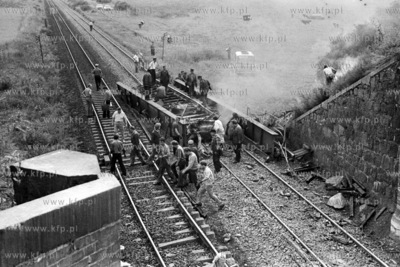 Katastrofa kolejowa na trasie pomiędzy Malborkiem...