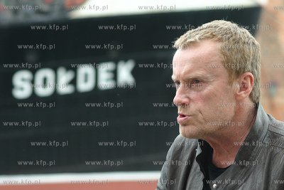 Daniel Olbrychski przebywajacy w Gdyni w zwiazku z...