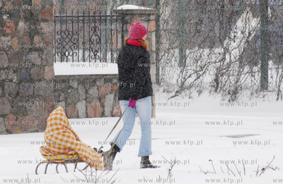 Rumia. Zima ponownie o sobie przypomniala. 
22.02.2007
fot....