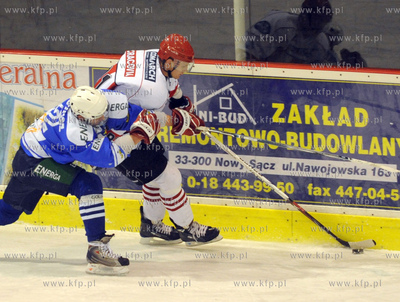 Krakow. Ekstraklasa Hokeja Cracovia Comarch - Energa...