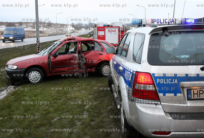 Gdanska, aleja Armii Krajowej. Nz.Prawidlowo jadacemu...