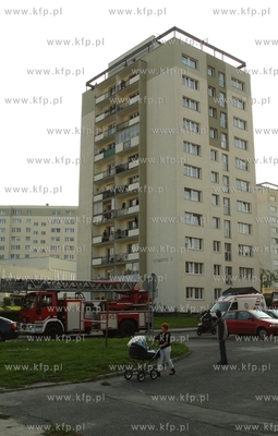 Proba samobojcza na Suchaninie. Gdanskie sluzby ratownicze...