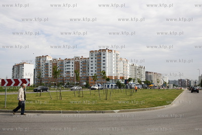 Rosja, Kaliningrad. Dzielnica mieszkaniowa/
 07.06.2013...