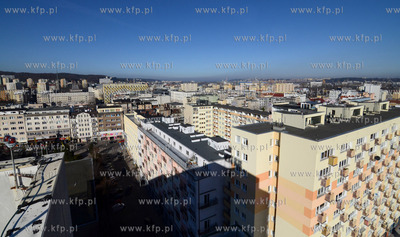Panorama Gdyni z Hotelu Gdynia. 12.03.2014 fot. Andrzej...