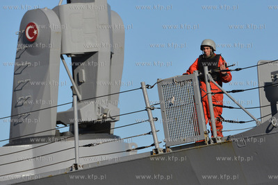 Wizyta w Gdyni okrętu tureckiej Marynarki Wojennej...