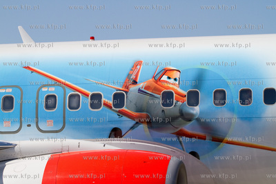 Boeing 737 Skandynawskich linii lotniczych SAS w specjalnym...