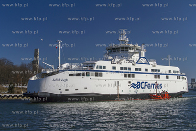 Prom Salish Eagel zbudowany przez Remontowa Shipbuilding...