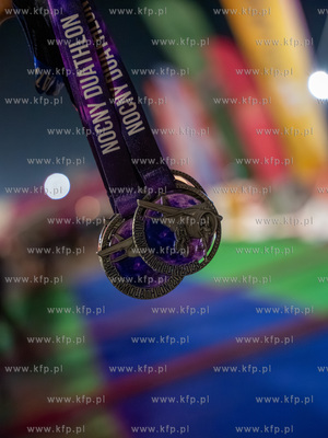 Nocny duathlon na Airport Gdańsk 24.05.2026. fot....