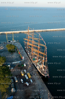 Tall Ships' Races 2009 w Gdyni z lotu ptaka. Zlot Wielkich...