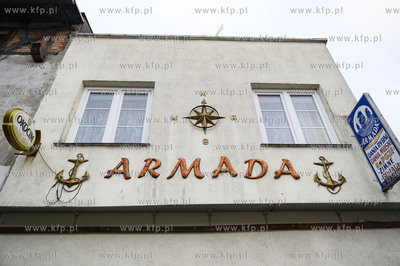 Półwysep helski. Hel. Nz. Restauracja Armada.19.01.2020...