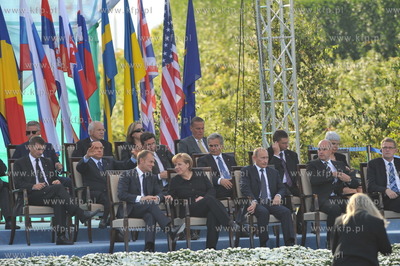Obchody 70 rocznicy wybuchu II wojny swiatowej w Gdansku....