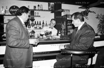 Bar w nocnym klubie Sawa w Gdansku Przymorzu na ul....