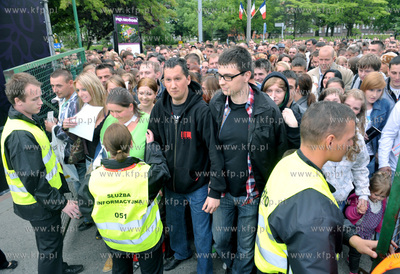 Otwarcie Gdanskiej Strefy Kibica na Placu Zebran Ludowych....