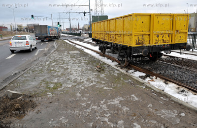 Gdańsk Chełm. Budowa nowej linii tramwajowej na al....