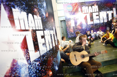 Gdansk. Polska Filharmonia Baltycka. Casting do programu...