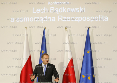 Gdansk. Uniwersytet Gdanski. Konferencjia Lech Bądkowski...