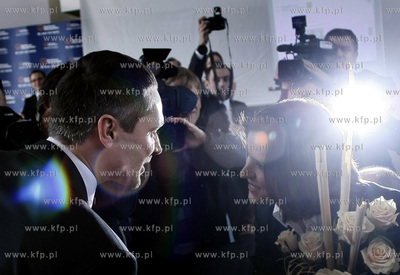 Gdansk. Zjazd gdanskiej Platformy Obywatelskiej, na...