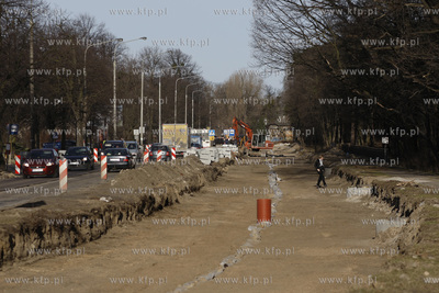 Gdansk Brzezno. Remont tramwajowego torowiska w ramach...