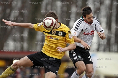 Wejherowo. Cwiercfinal Pucharu Polski w pilce noznej...