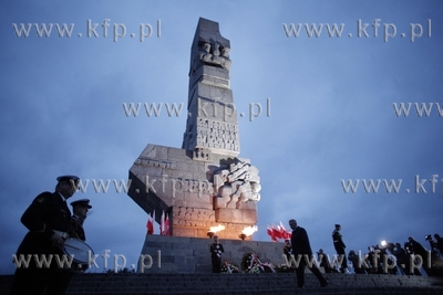 Gdansk Westerplatte. 73 rocznica wybuchu II wojny swiatowej....