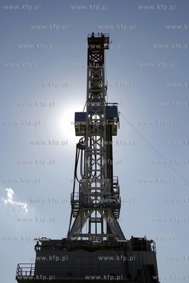 Odwiert gazu łupkowego Lubocino prowadzony przez PGNiG....