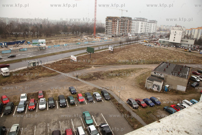 W rejonie al. Jana Pawła II i ul. Burzynskiego w Gdansku...