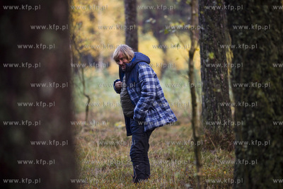 Lasy piaśnickie koło WejherowaPlan zdjęciowy filmu...