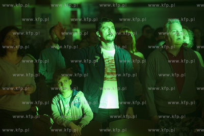 Gdańsk. Sala BHP Stoczni Gdańskiej. Koncert chrześcijańskiego...