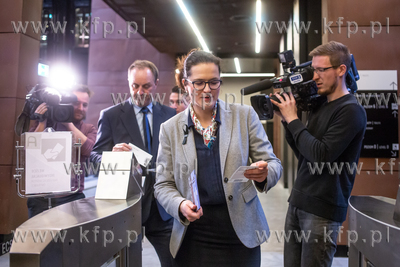 Konferencja prasowa prezydent Gdańska Aleksandry Dulkiewicz...