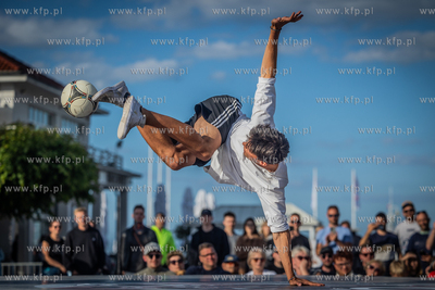 Sopot.  Mistrzostwa Europy we Freestyle Footballu.
09.06.2024
fot....